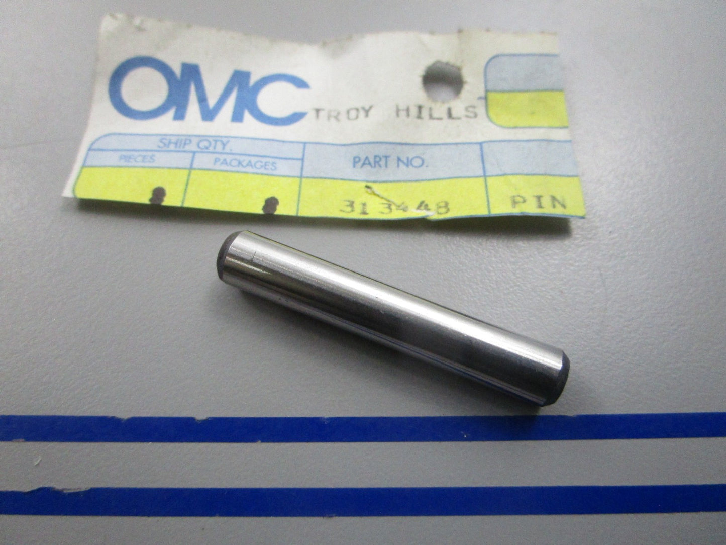 NEW OEM 313448 0313448 OMC Johnson Evinrude Pin 0810
