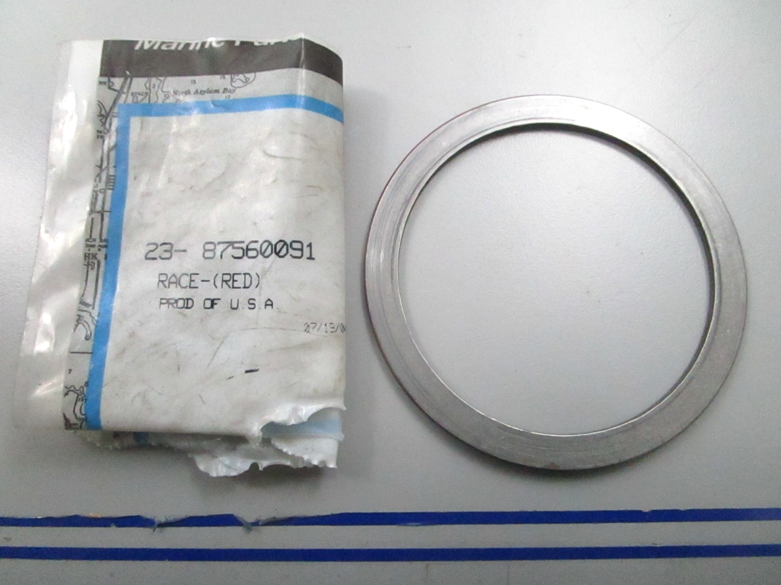 *NEW OEM* 0810 Mercury Quicksilver Red Race 23-87560091