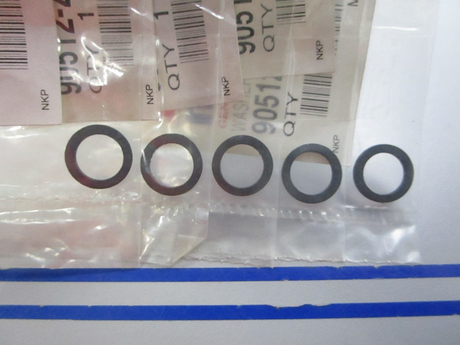 NEW OEM (LOT OF 5) 90512-ZW1-003 Honda Washer 0810