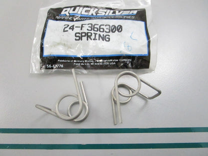 NEW OEM (LOT OF 2) 24-F366300 Mercury Quicksilver Spring 0810