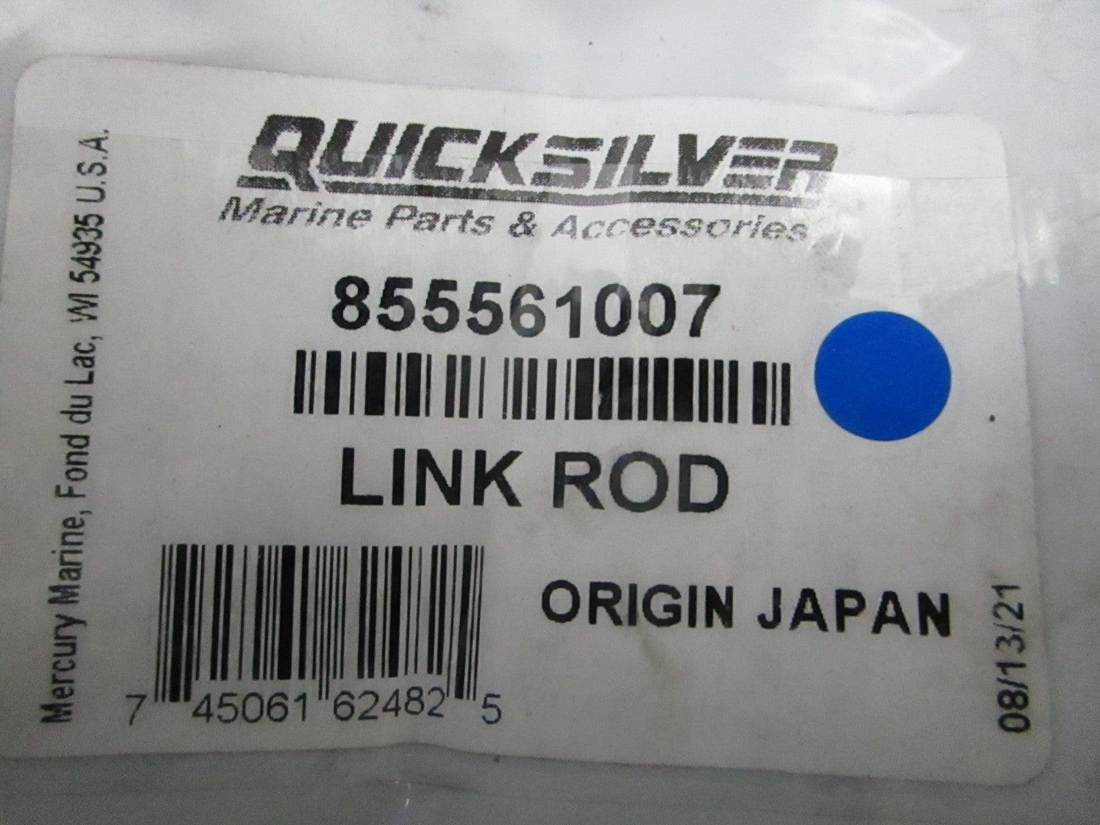 *NEW OEM* 0810 Mercury Quicksilver Link Rod 85561007