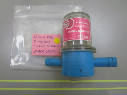 *NEW* 0810 Jabsco Pumpgard In-Line Strainer 36400-0000