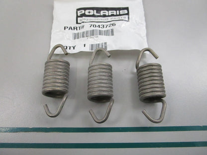 NEW OEM (LOT OF 3) 7043726 Polaris Exhaust Spring 0810