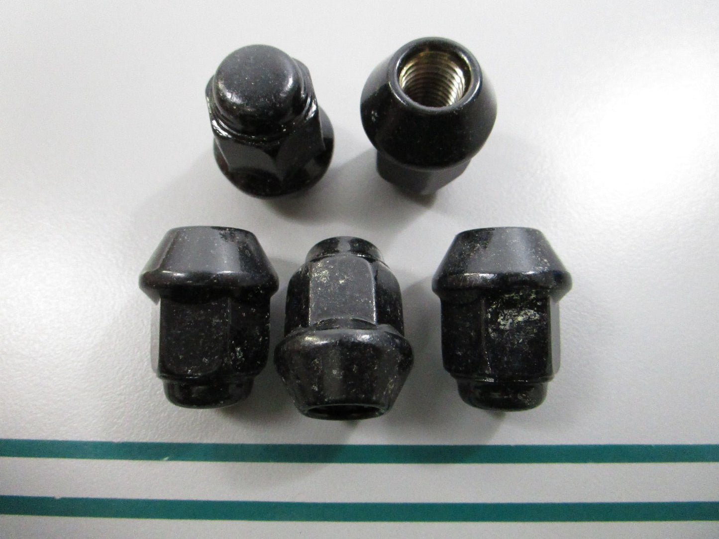 NEW OEM (LOT OF 5) 250100184 Can-Am Black Wheel Nut 0810