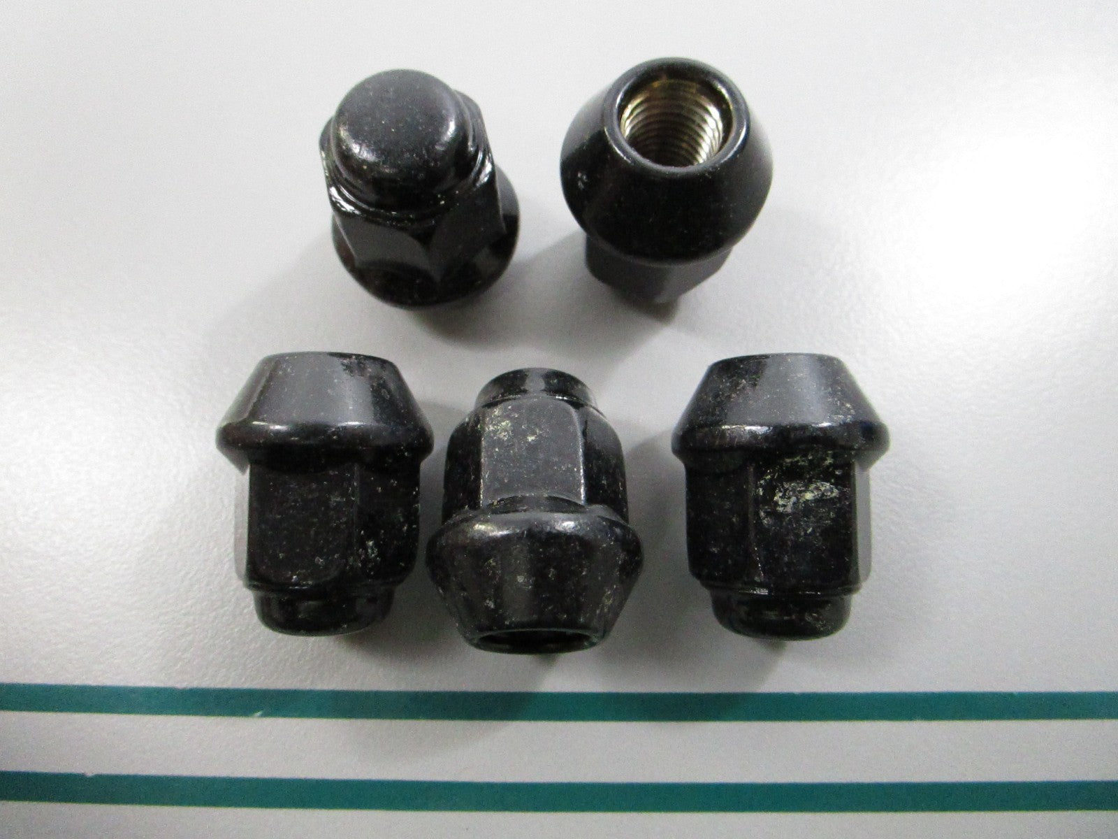 NEW OEM (LOT OF 5) 250100184 Can-Am Black Wheel Nut 0810