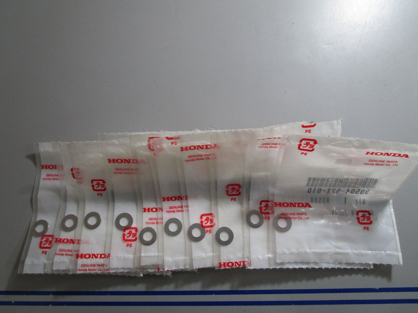 *NEW OEM* (LOT OF 10) 0770 Honda Washer 90504-921-010