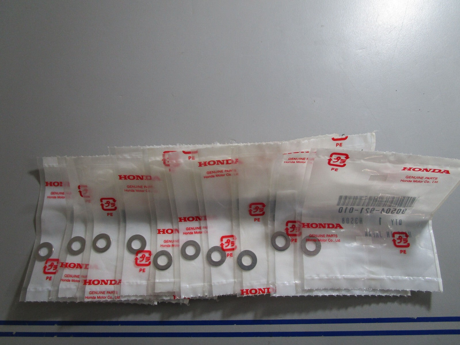 *NEW OEM* (LOT OF 10) 0770 Honda Washer 90504-921-010