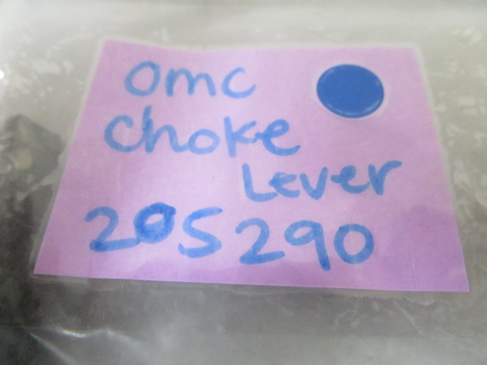 NEW OEM 205290 0205290 OMC Johnson Evinrude Choke Lever 0720