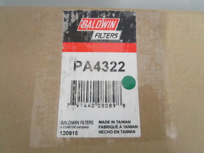 Baldwin PA4322 Heavy Duty Air Filter Element Replacement NOS NEW 0820