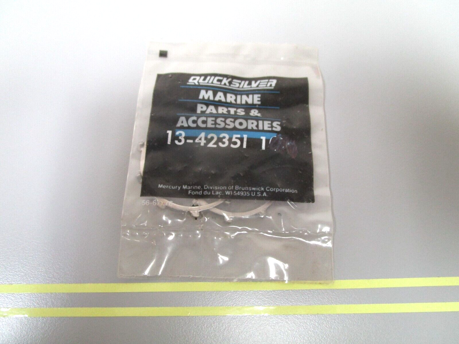 *NEW OEM* (LOT OF 2) 0750 Mercury Quicksilver WASHER 13-42351 1