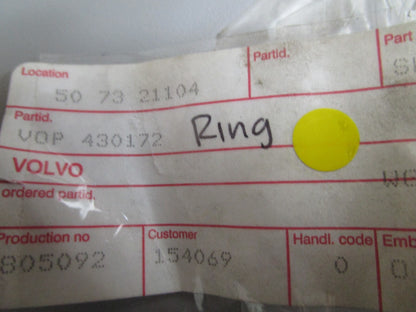 *NEW OEM* 0810 Volvo Penta Seal Ring 430172
