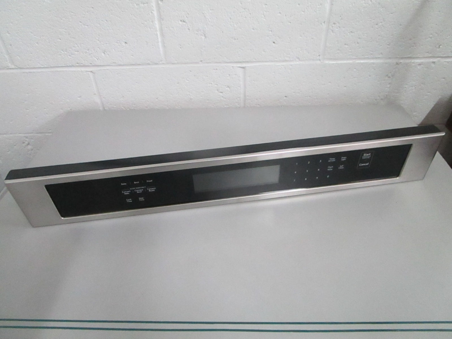 Whirlpool W11093241 NEW OEM Wall Oven Range Control Panel Stainless Steel 0820