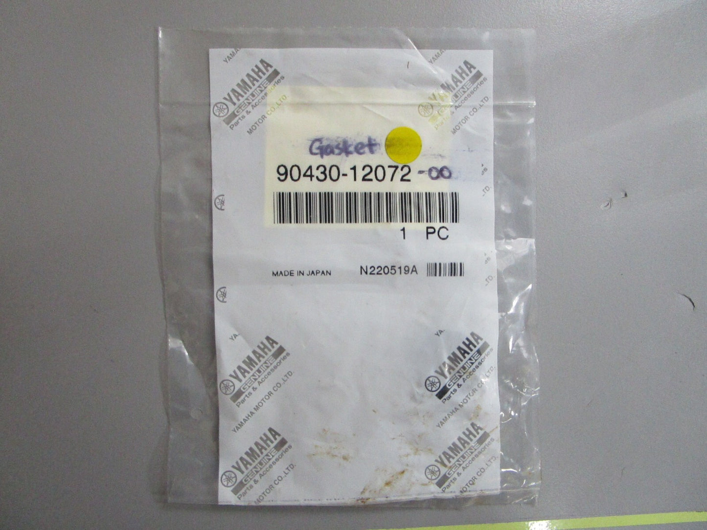 *NEW OEM* 0810 Yamaha Gasket 90420-12072-00