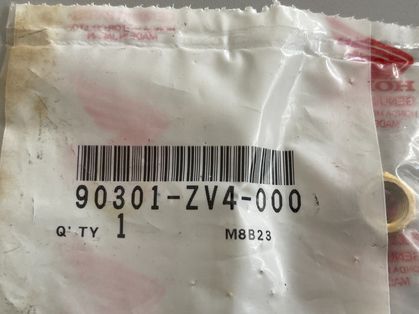 NEW OEM 90301-ZV4-000 Honda 10mm Castle Nut 0810