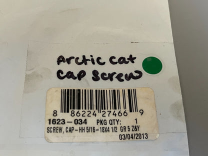 NEW OEM 1623-034 Arctic Cat Cap Screw 0810