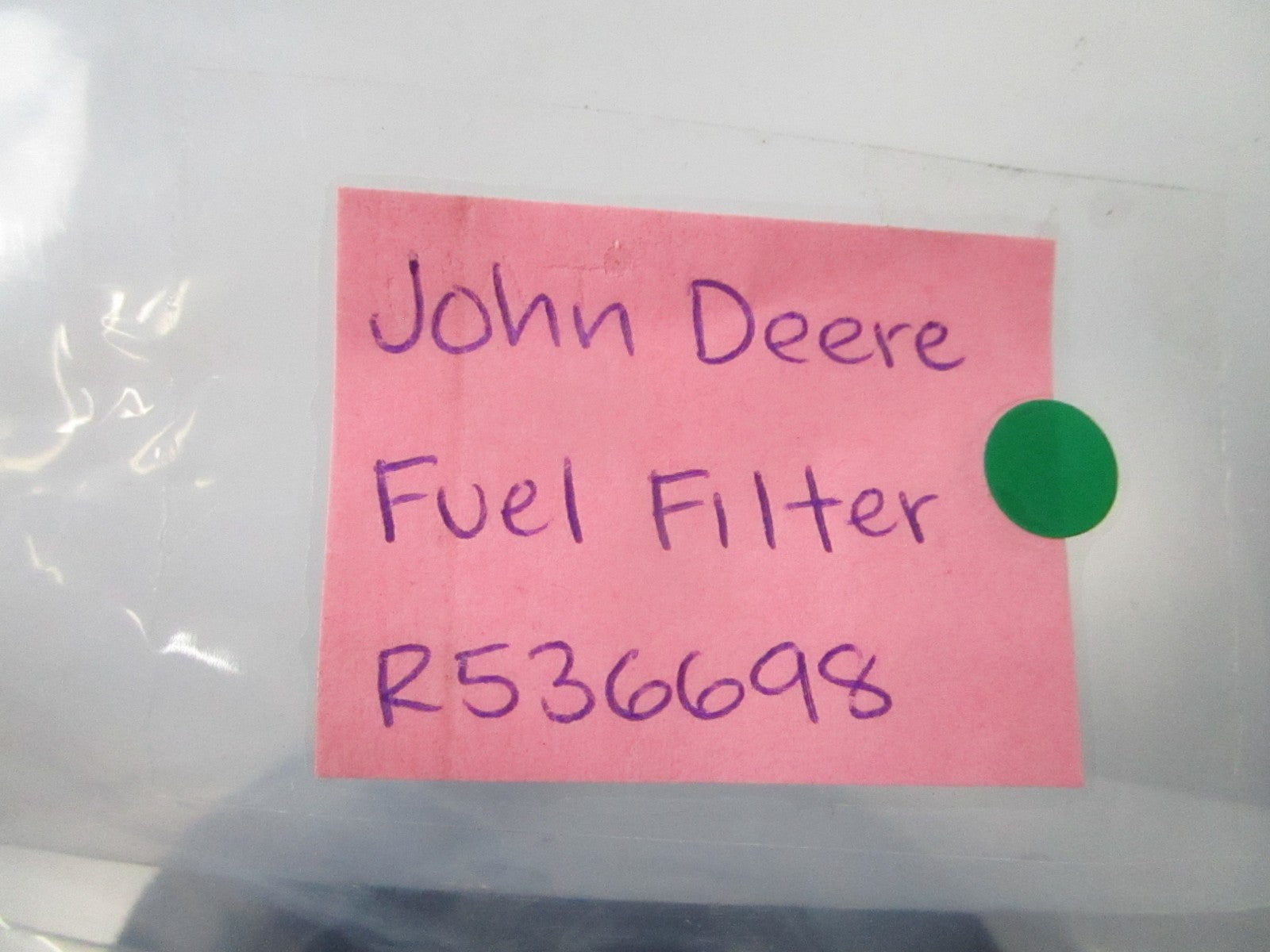 NEW OEM R536698 John Deere Fuel Filter 0810