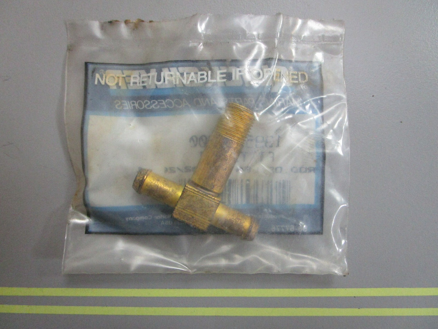 *NEW OEM* 0820 Mercury Quicksilver T-Fitting 1395-7900