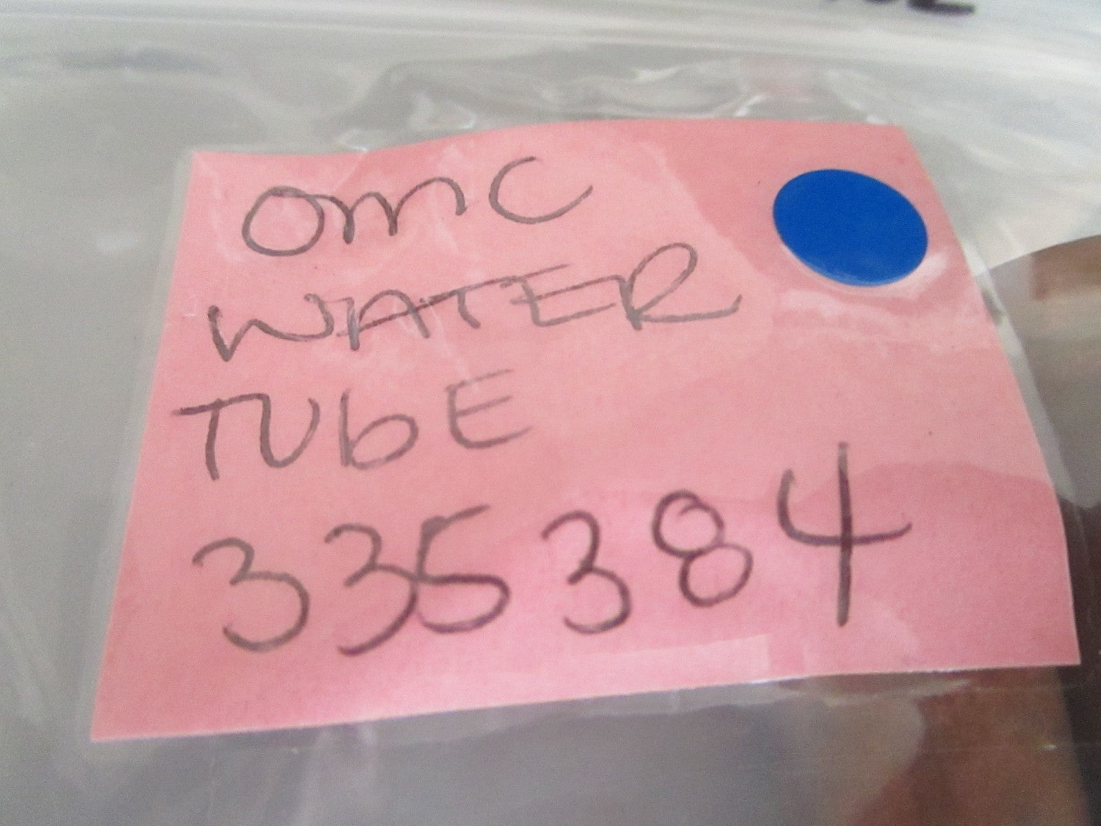 *NEW OEM* (LOT OF 2) 0720 OMC Johnson Evinrude Water Tube 335384 0335384