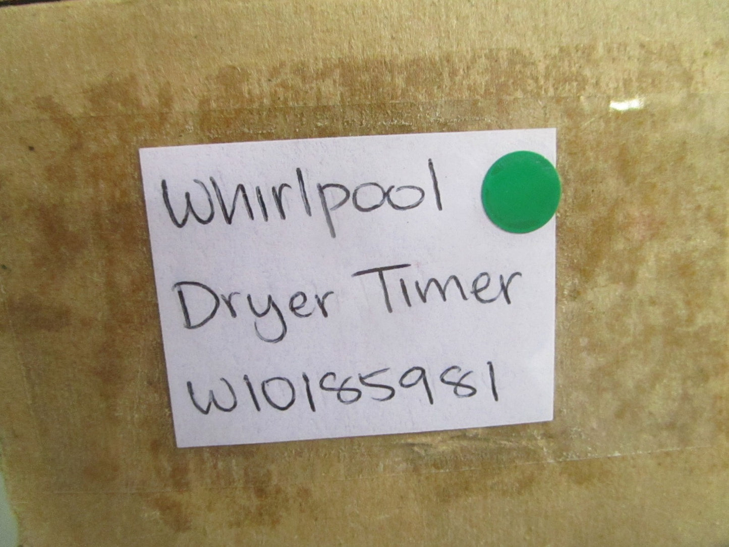 NEW OEM W10185981 Whirlpool Dryer Timer 0820
