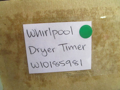 NEW OEM W10185981 Whirlpool Dryer Timer 0820