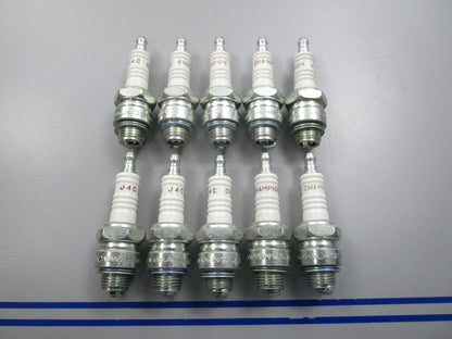 NEW (LOT OF 10) J4C Champion Spark Plug 0810