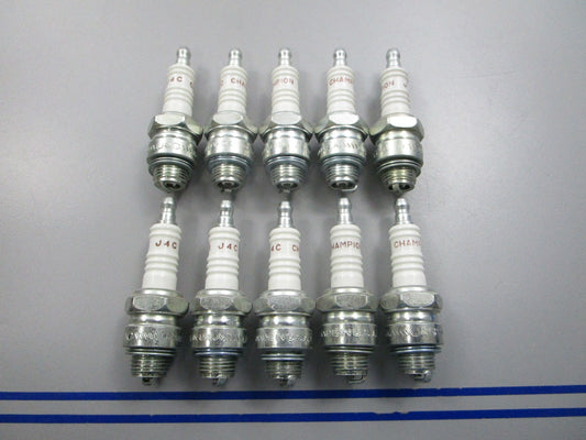 NEW (LOT OF 10) J4C Champion Spark Plug 0810
