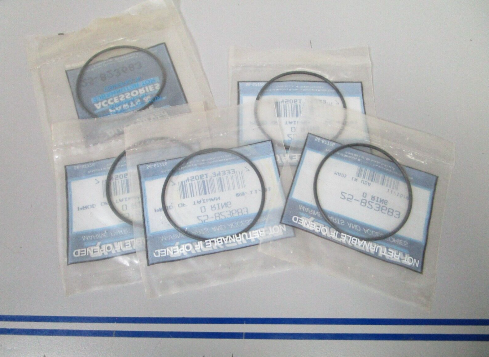 *NEW OEM* (LOT OF 5) 0810 Mercury Quicksilver O-Ring 25-823683