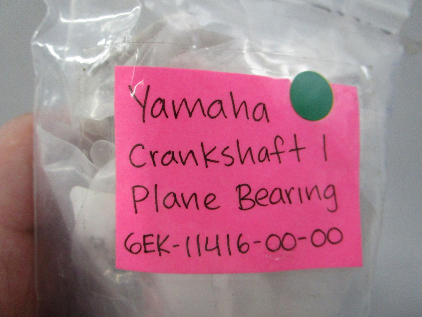 NEW OEM 6EK-11416-00-00 Yamaha Crankshaft 1 Plane Bearing 0810