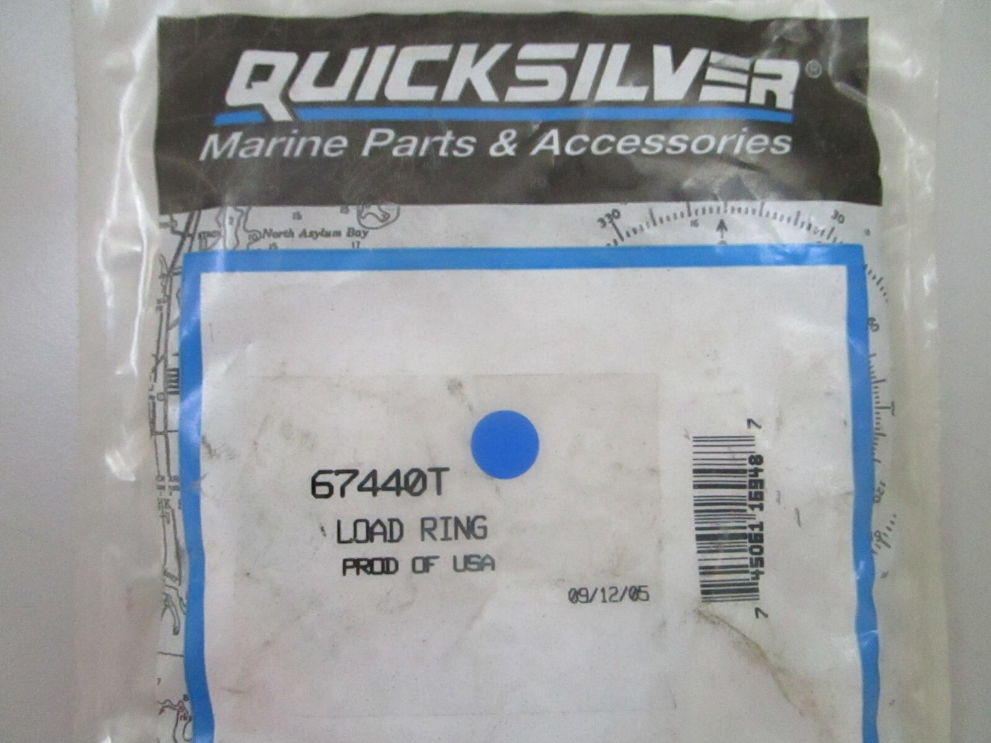 *NEW OEM* 0780 Mercury Quicksilver Load Ring 67440T