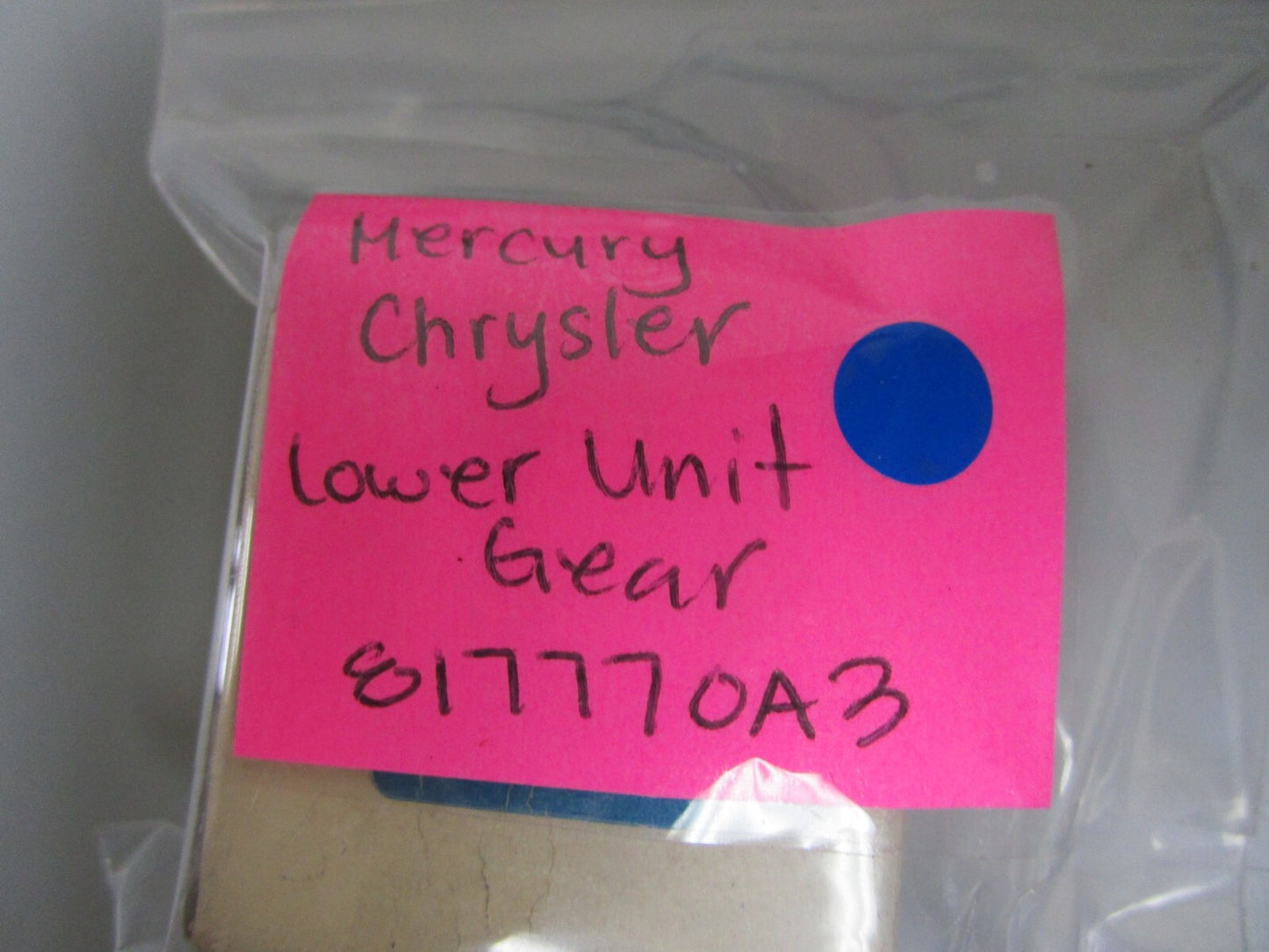 *NEW OEM* 0810 Mercury Chrysler Lower Unit Gear 817770A3