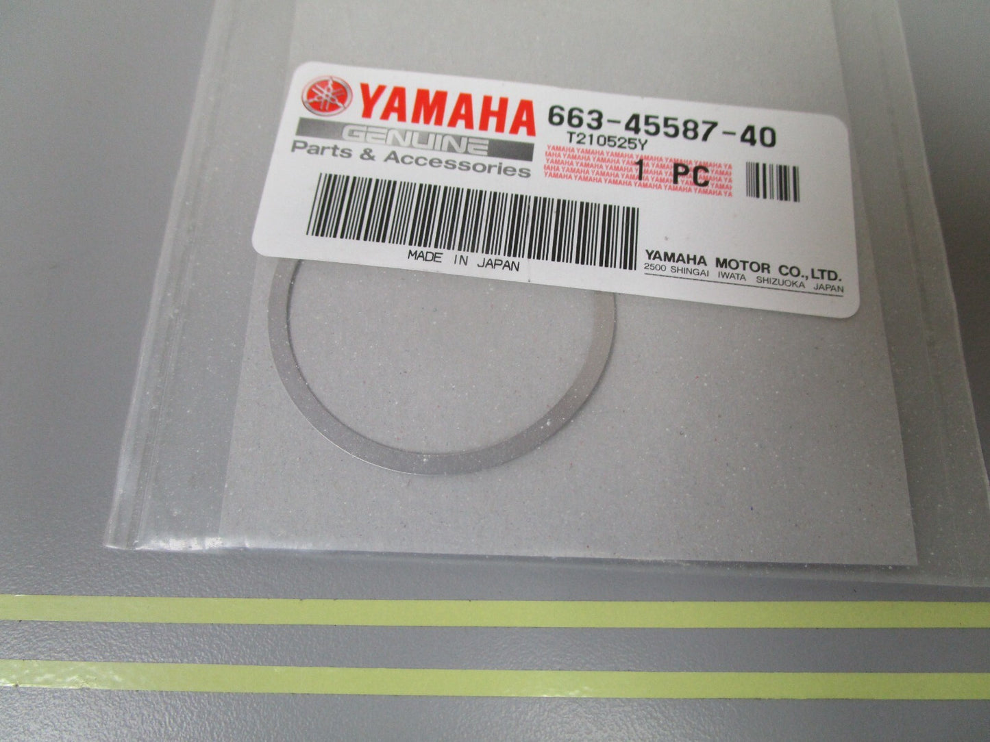 *NEW OEM* 0810 Yamaha (T:0.30MM) Shim 663-45587-40-00