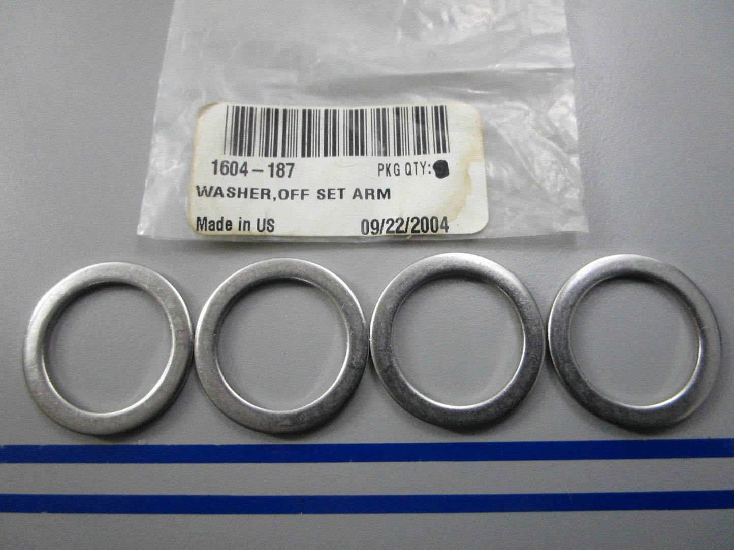 NEW OEM (LOT OF 4) 1604-187 Arctic Cat Off Set Arm Washer 0810