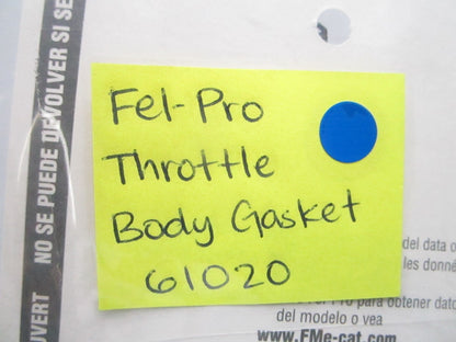 *NEW* 0810 Fel-Pro Throttle Body Gasket 61020