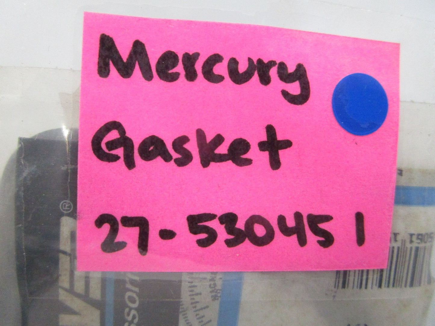 NEW OEM (LOT OF 2) 27-530451 Mercury Quicksilver Gasket 0810