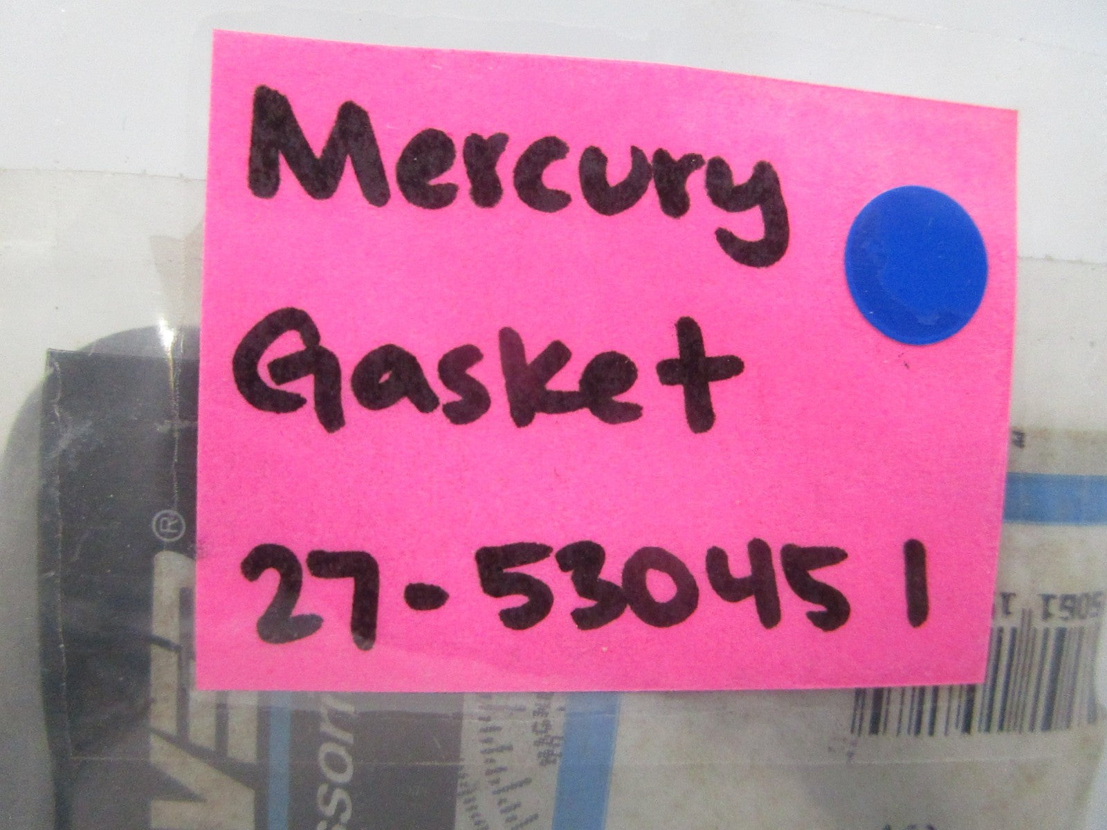 NEW OEM (LOT OF 2) 27-530451 Mercury Quicksilver Gasket 0810
