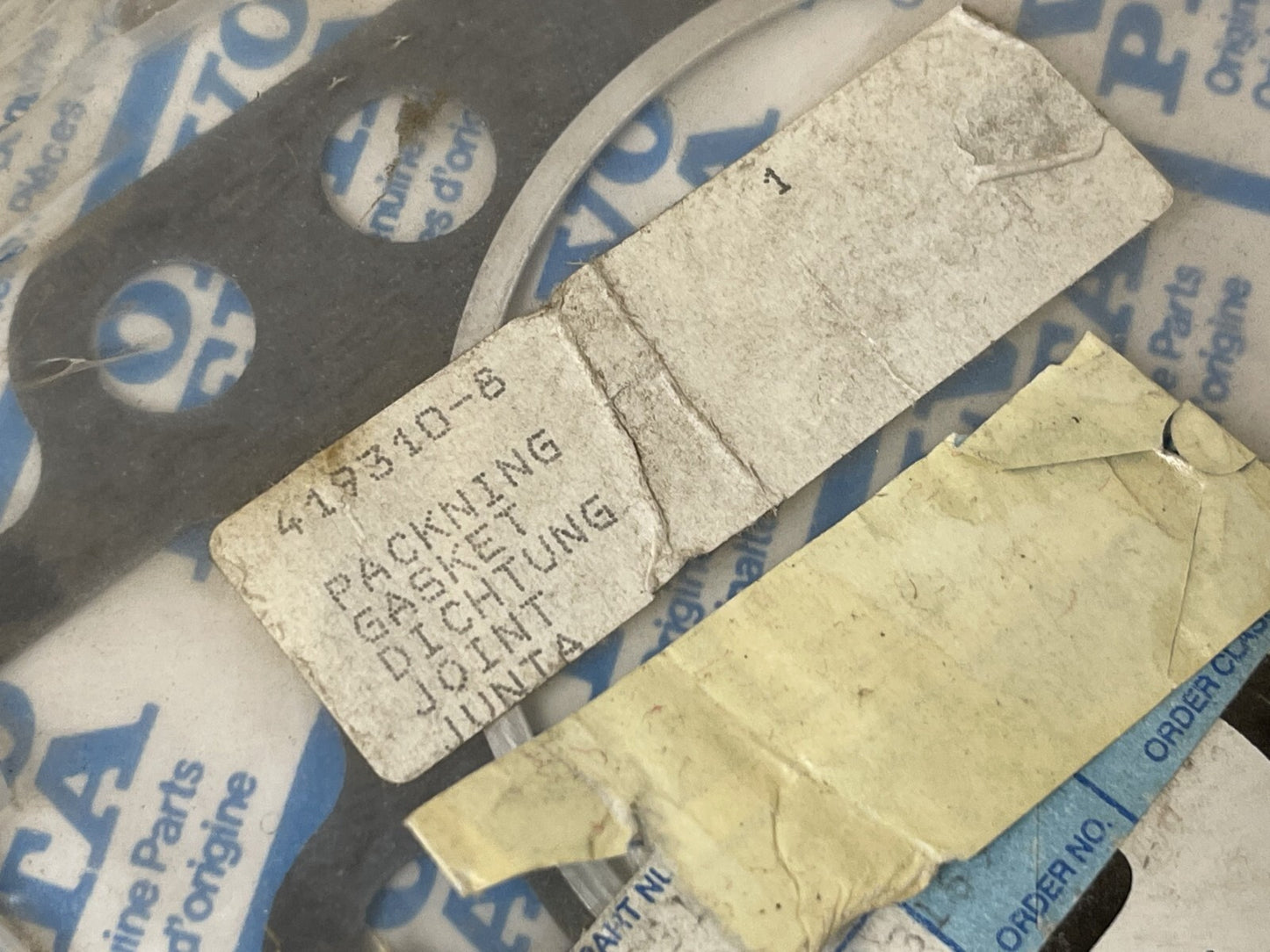 *NEW OEM* 0670 Volvo Penta Gasket 419310 419310-8