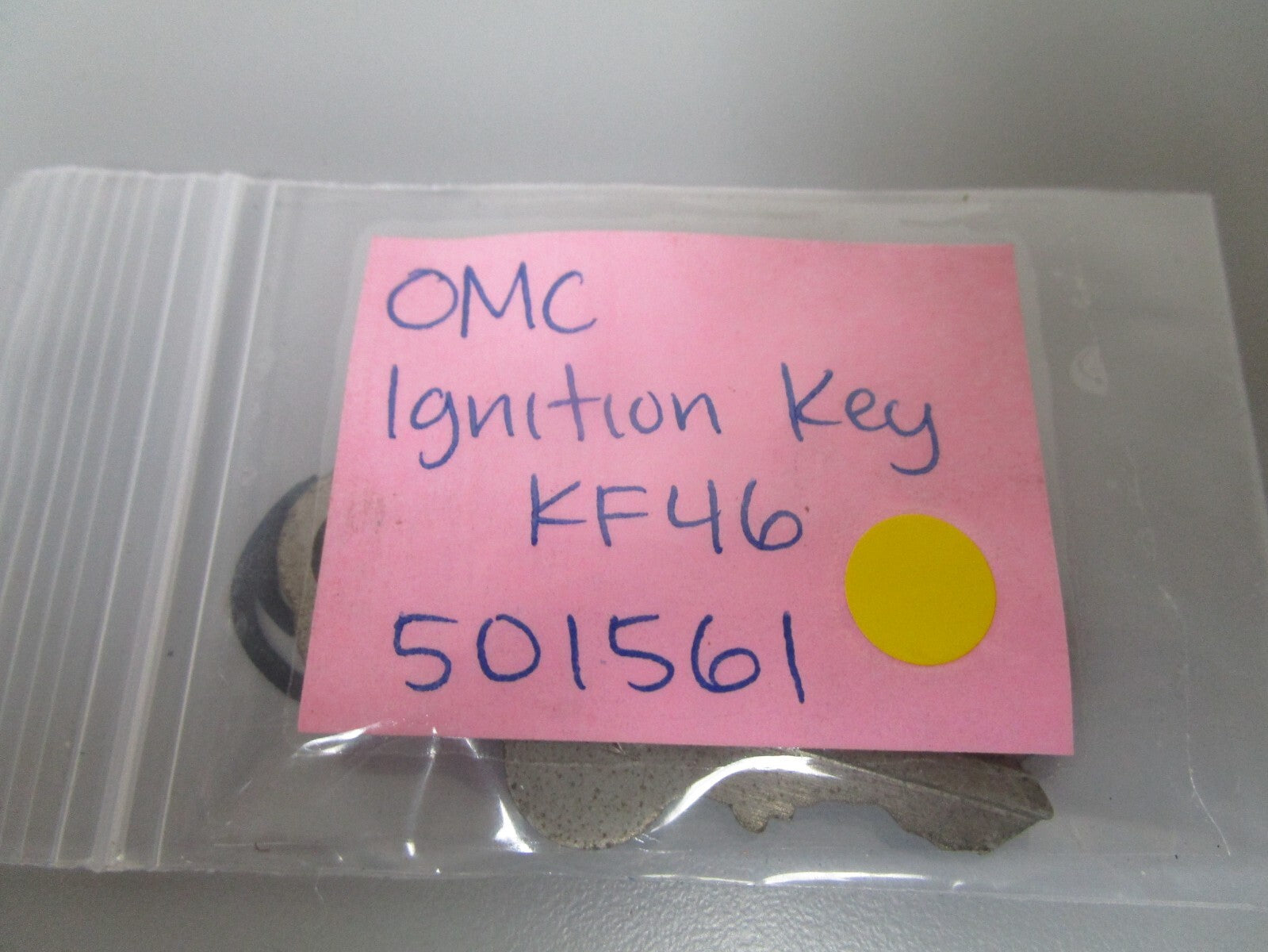 *NEW OEM* 0810 OMC Johnson Evinrude Ignition Key KF46 501561 0501561
