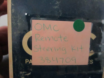 NEW OEM 384709 0384709 OMC Johnson Evinrude Remote Steering Kit 0810