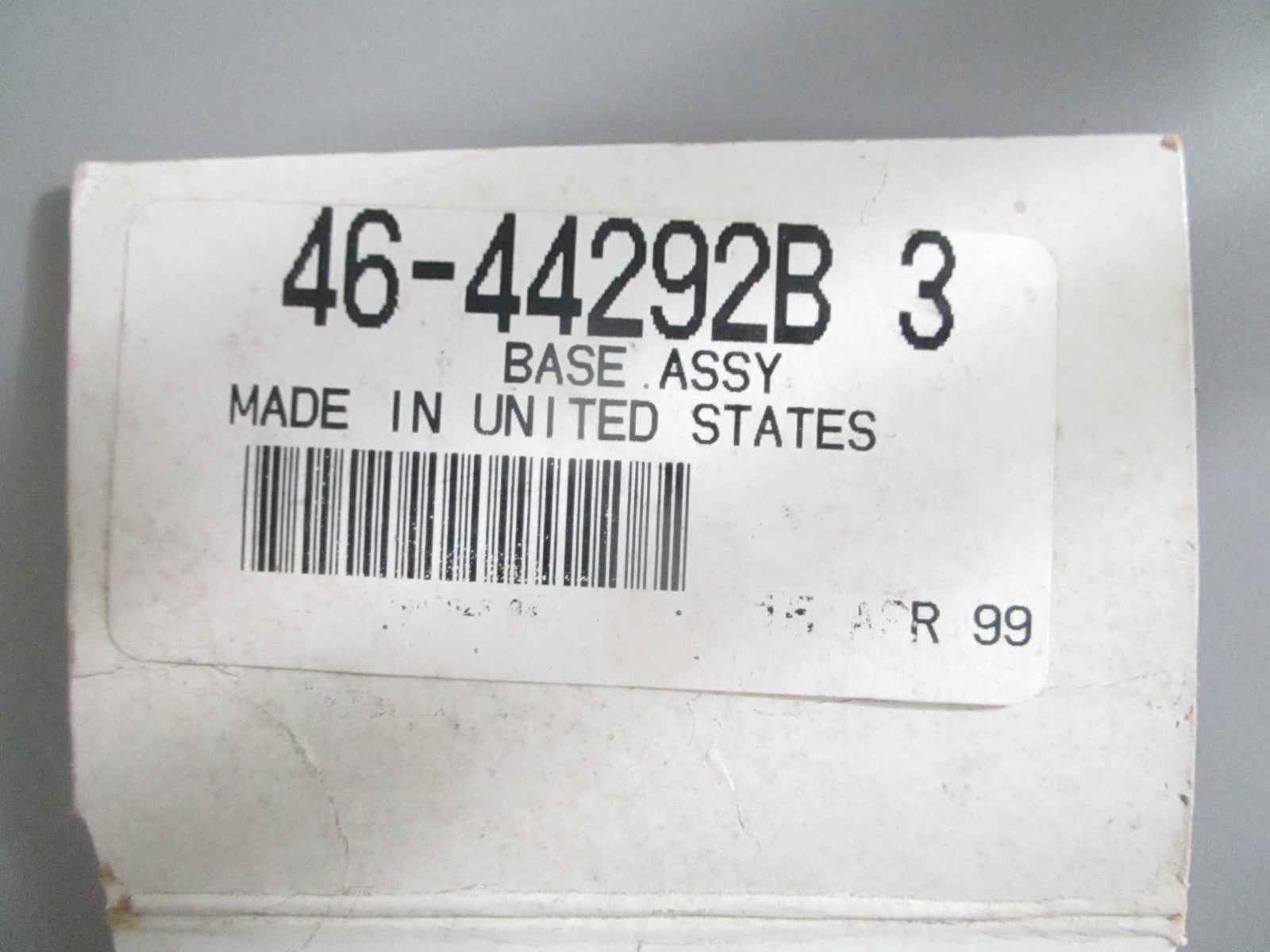 NEW OEM 46-44292B3 Mercury Quicksilver Base Assy 0820