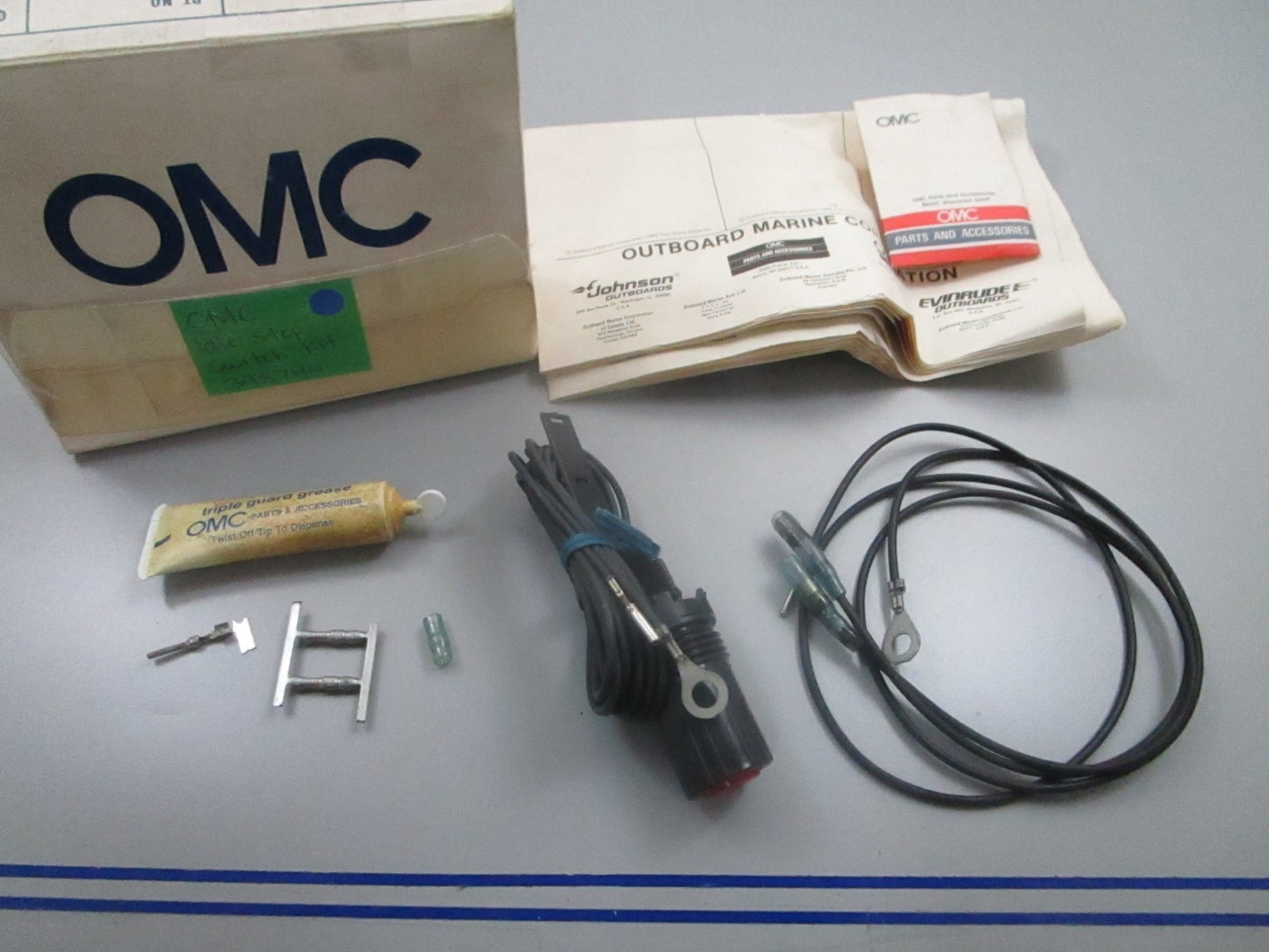 *NEW OEM* 0810 OMC Johnson Evinrude Idle Stop Switch Kit 398744 0398744