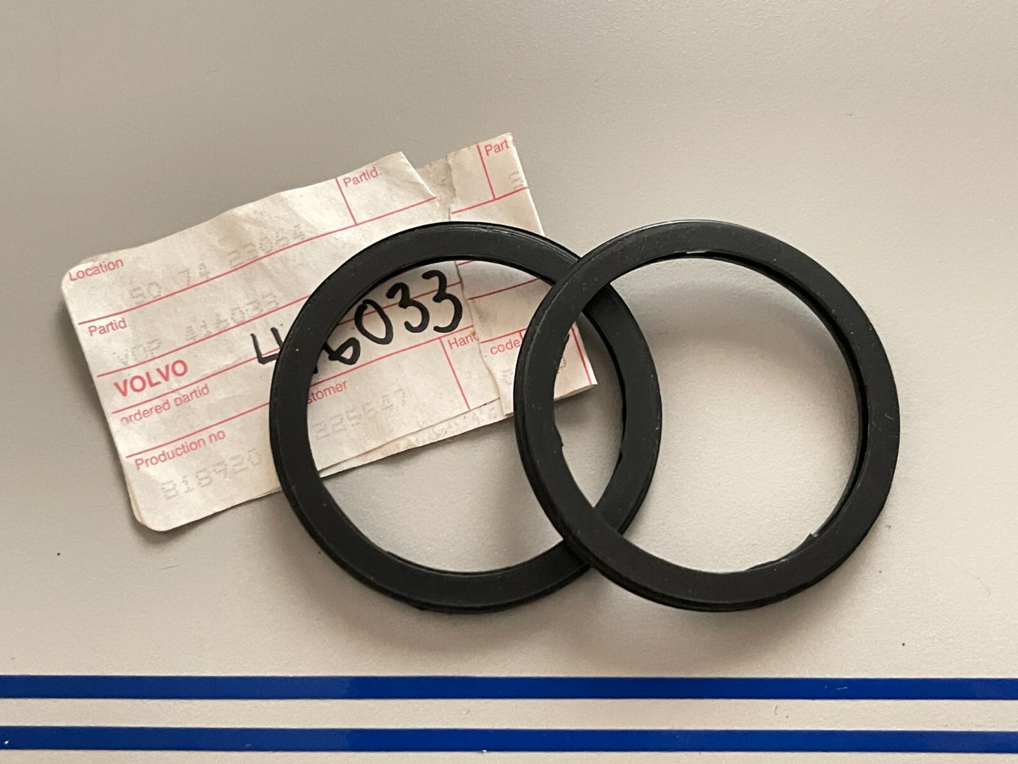 *NEW OEM* (LOT OF 2) 0720 Volvo Penta Sealing Ring 416033