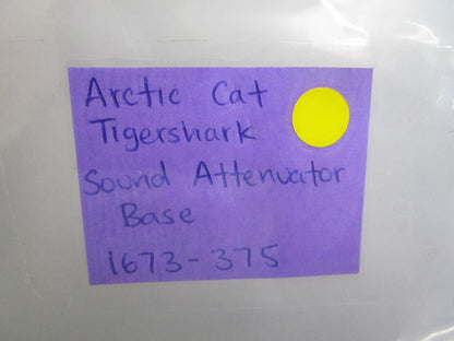 *NEW OEM* 0820 Arctic Cat Tigershark Sound Attenuator Base 1673-375
