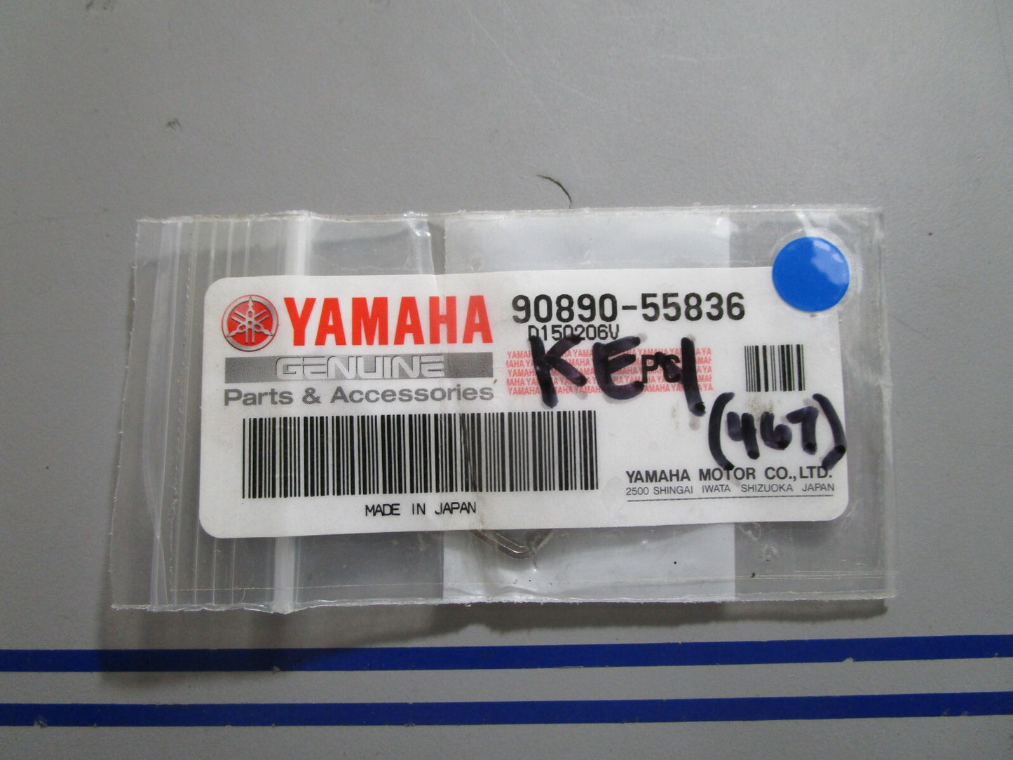 *NEW OEM* 0810 Yamaha 467 Key 90890-55836