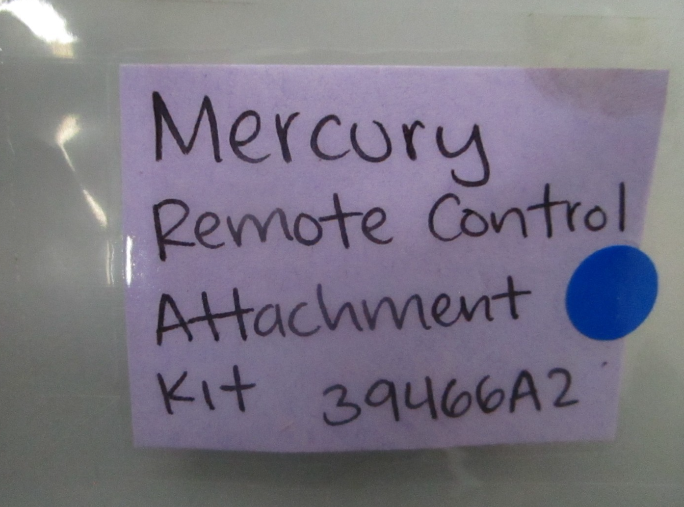 *NEW OEM* 0810 Mercury Quicksilver Remote Control Attachment Kit 39466A2
