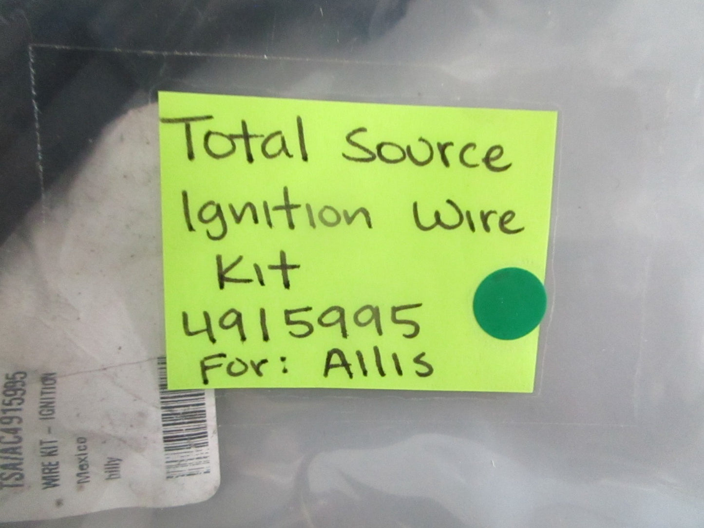 NEW 4915995 Total Source Ignition Wire Kit For: Allis-Chalmers 0820