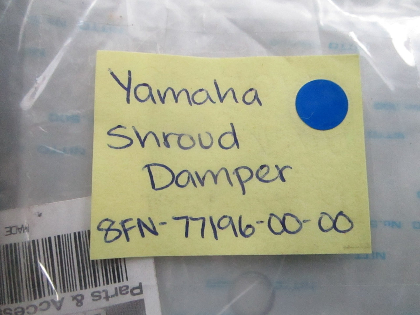 NEW OEM 8FN-77196-00-00 Yamaha Shroud Damper 0810