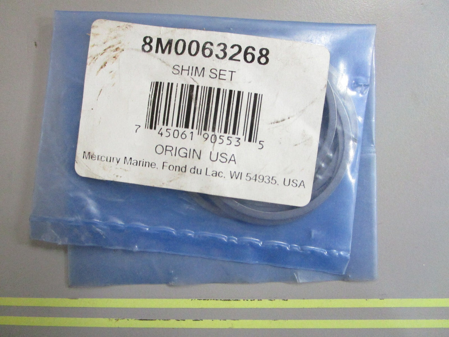 *NEW OEM* 0810 Mercury Quicksilver Shim Set 8M0063268