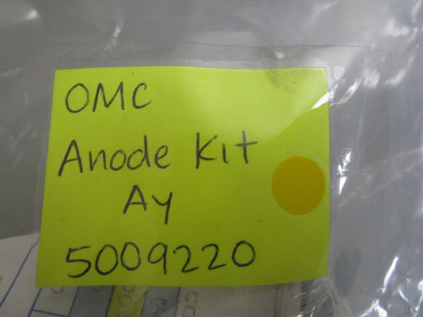 *NEW OEM* 0810 OMC Johnson Evinrude Anode Kit Assembly 5009220