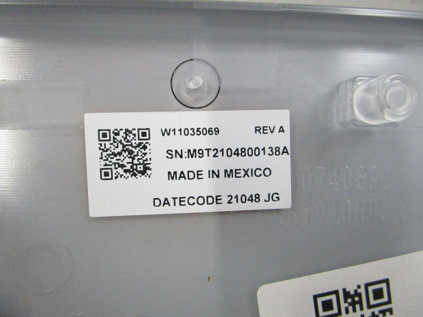 NEW OEM W11115283 Whirlpool Control Panel 0810