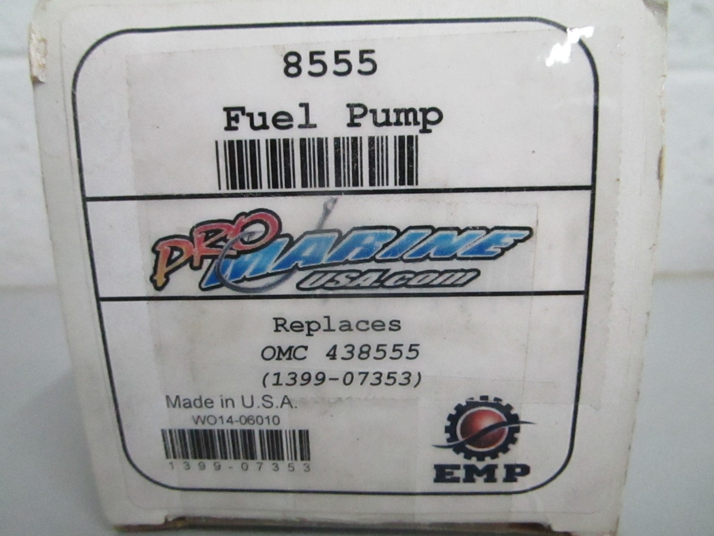 *NEW* 0820 Pro Marine EMP Fuel Pump 8555 Replaces: 438555